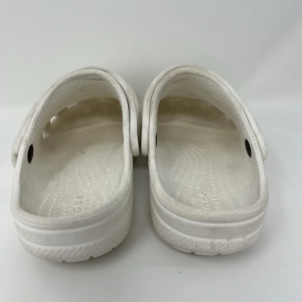 Crocs Classic Clogs White Youth Size C 13 Slip On Water Shoes Comfort Kids Boys